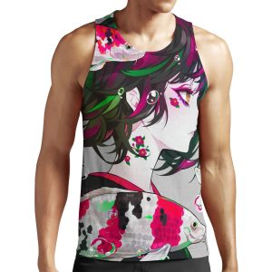 Vivid Koi All-over-print Unisex Tank Top