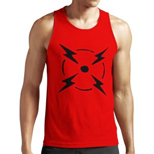 Volt Danger Force Chapa Cosplay Super Hero Tribute All-over-print Unisex Tank Top