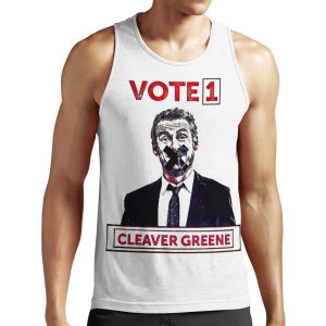 Vote 1 Cleaver Greene All-over-print Unisex Tank Top