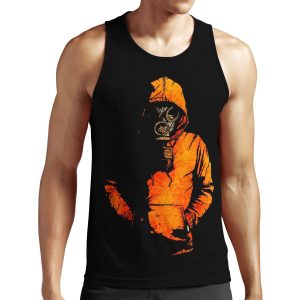 Vulpes Pilum Mutat Non Mores Black Shirt Version All-over-print Unisex Tank Top