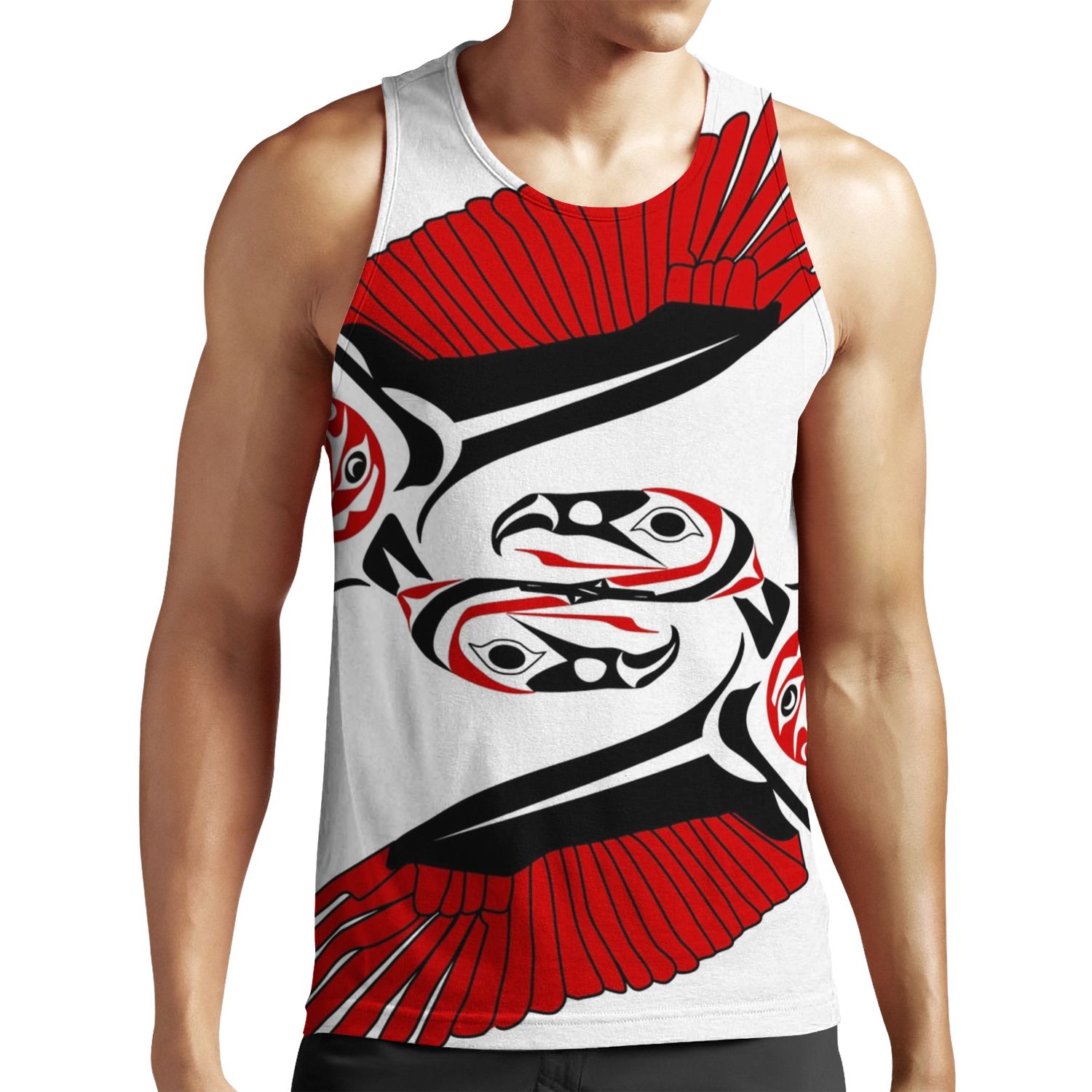 Vulture All-over-print Unisex Tank Top