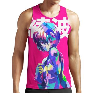 Waifu Rei All-over-print Unisex Tank Top