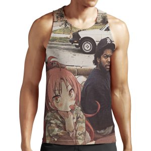 Waifuz N The Hood Feat Kyoko Sakura All-over-print Unisex Tank Top