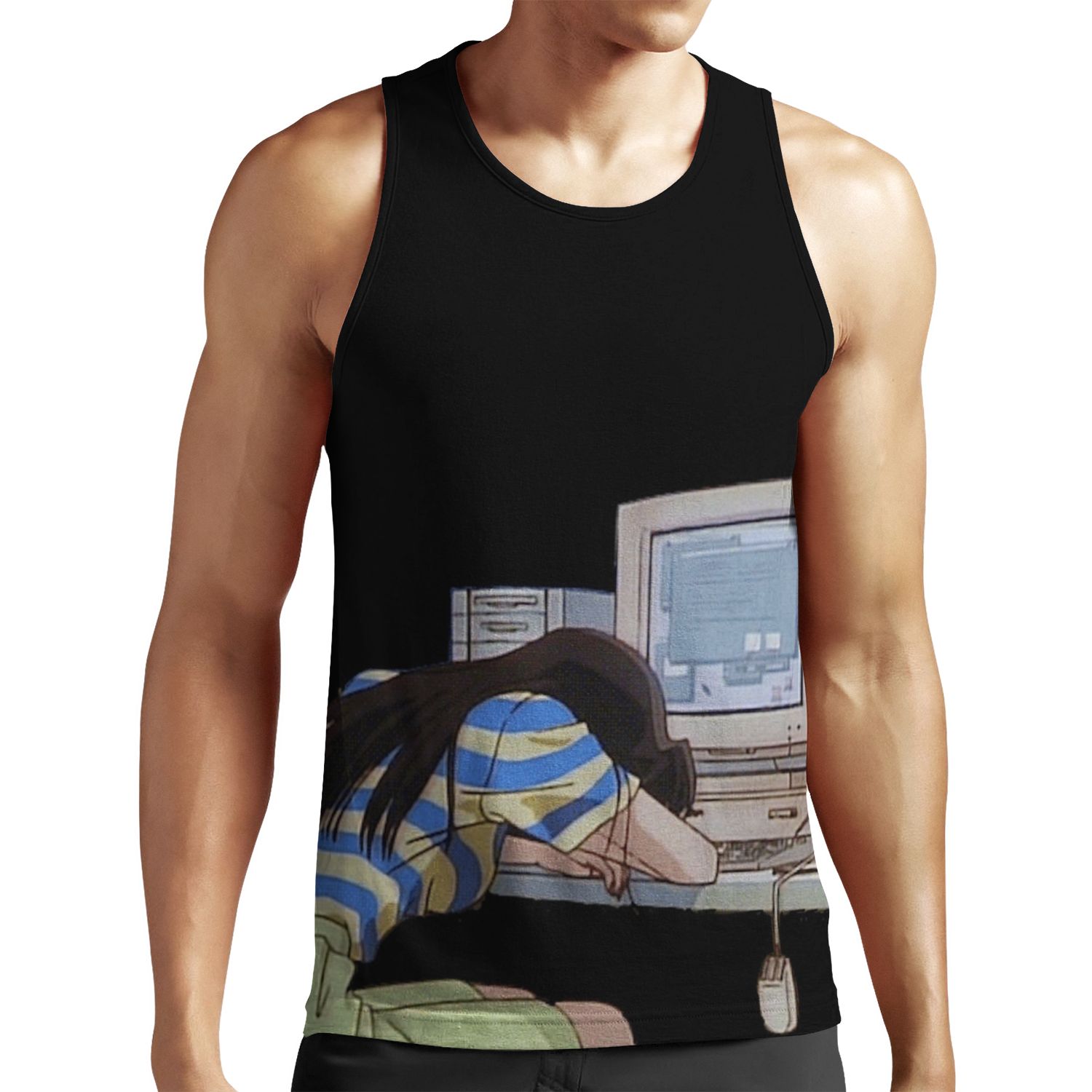 Waiting All-over-print Unisex Tank Top