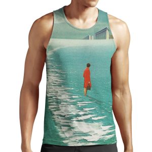 Waiting For The Cities To Fade Out All-over-print Unisex Tank Top