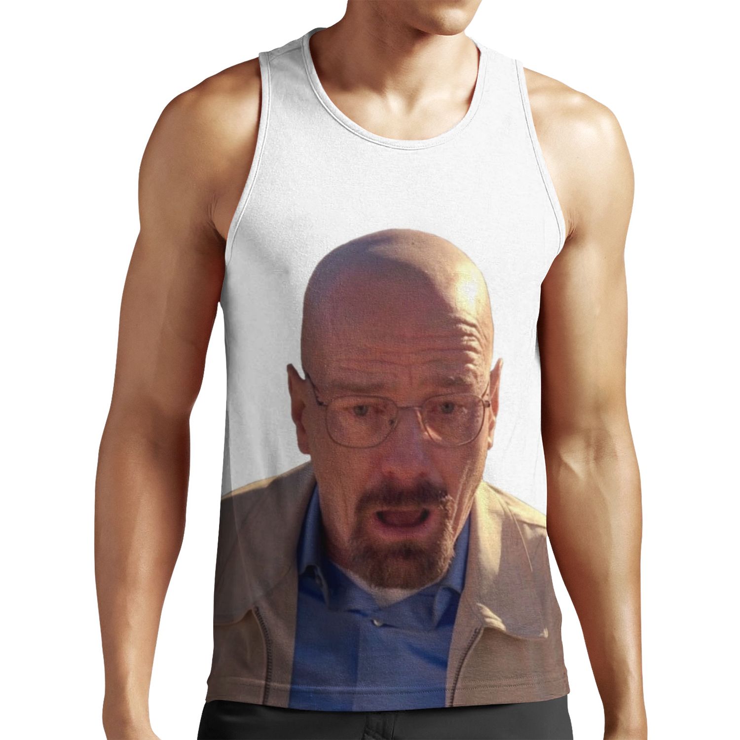 Walter White Meme All-over-print Unisex Tank Top