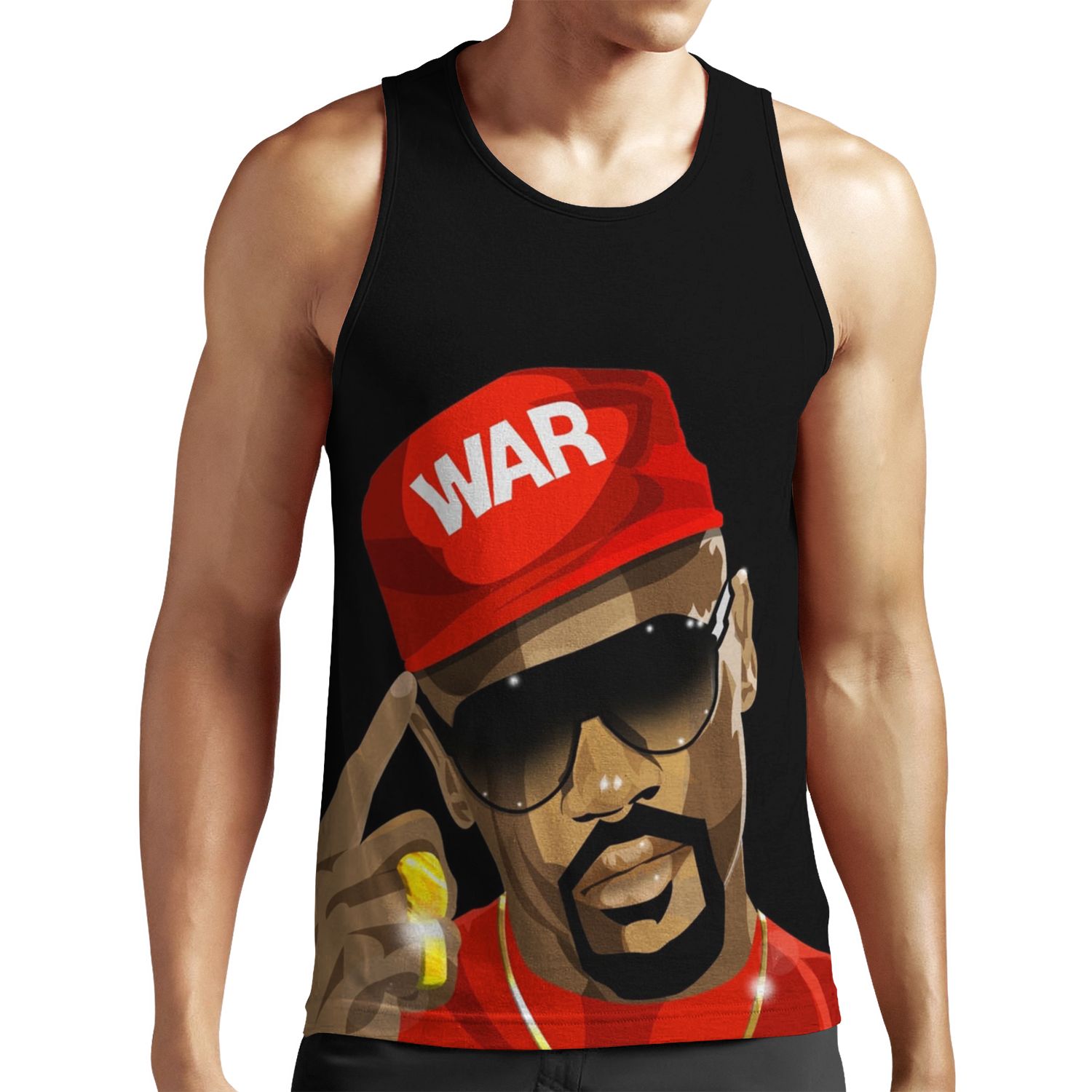 War All-over-print Unisex Tank Top