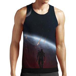 Warriors Landscapes Mass Effect All-over-print Unisex Tank Top