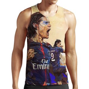 Watercolor Cavani Illustration All-over-print Unisex Tank Top
