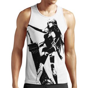 Weathered A2 Nier Automata All-over-print Unisex Tank Top