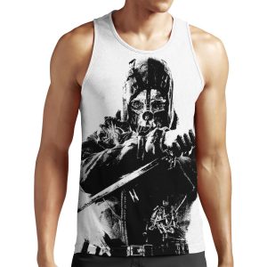 Weathered Corvo Dishonored All-over-print Unisex Tank Top