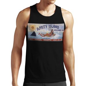 Welcome To Amity Island All-over-print Unisex Tank Top