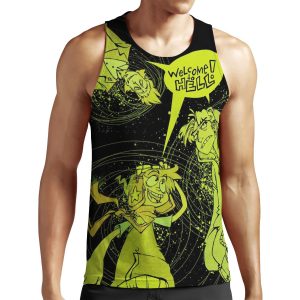 Welcome To Hell Kickstarter Poster Design All-over-print Unisex Tank Top