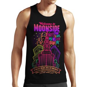 Welcome To Moonside All-over-print Unisex Tank Top