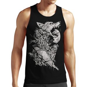 Werewolf Therewolf All-over-print Unisex Tank Top