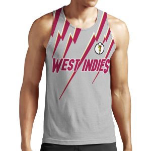 West Indies World Series Cricket Mid 90S Style Retro Replica Kit All-over-print Unisex Tank Top