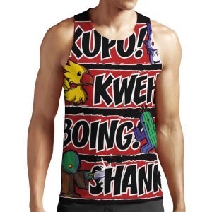 What Does The Tonberry Say All-over-print Unisex Tank Top