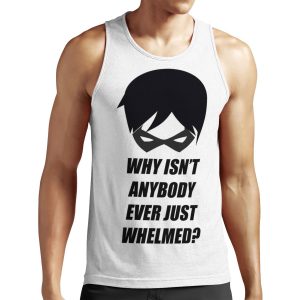 Whelmed All-over-print Unisex Tank Top