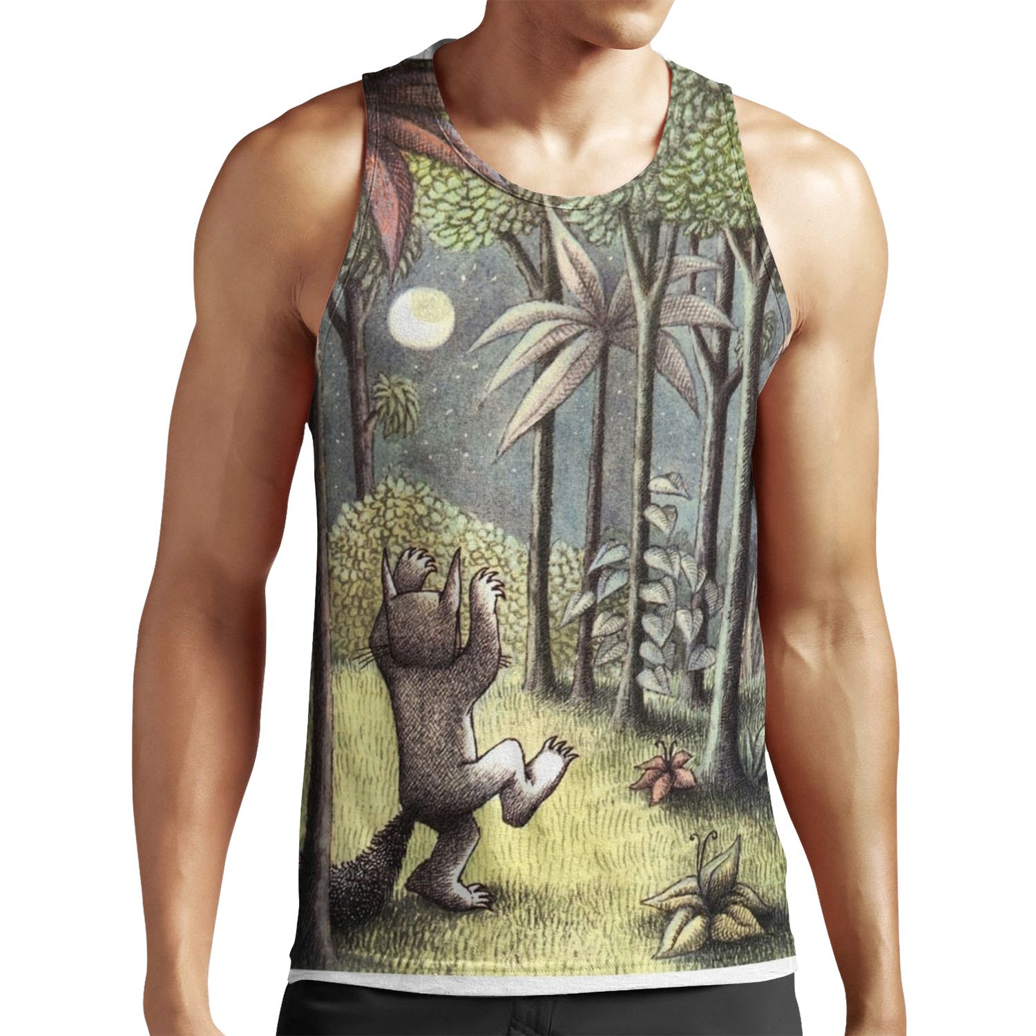 Where The Wild Things Are All-over-print Unisex Tank Top