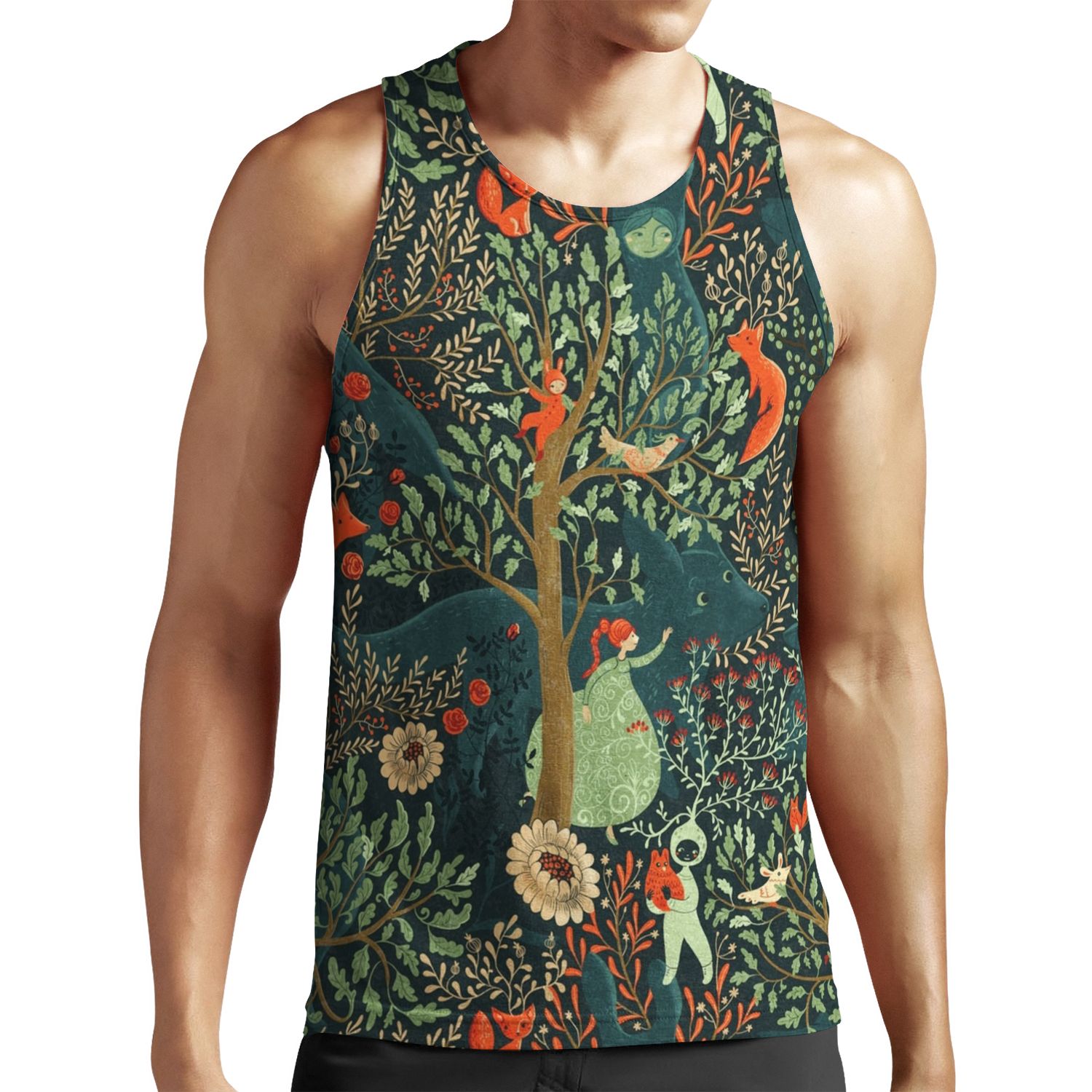Whimsical Wonderland All-over-print Unisex Tank Top