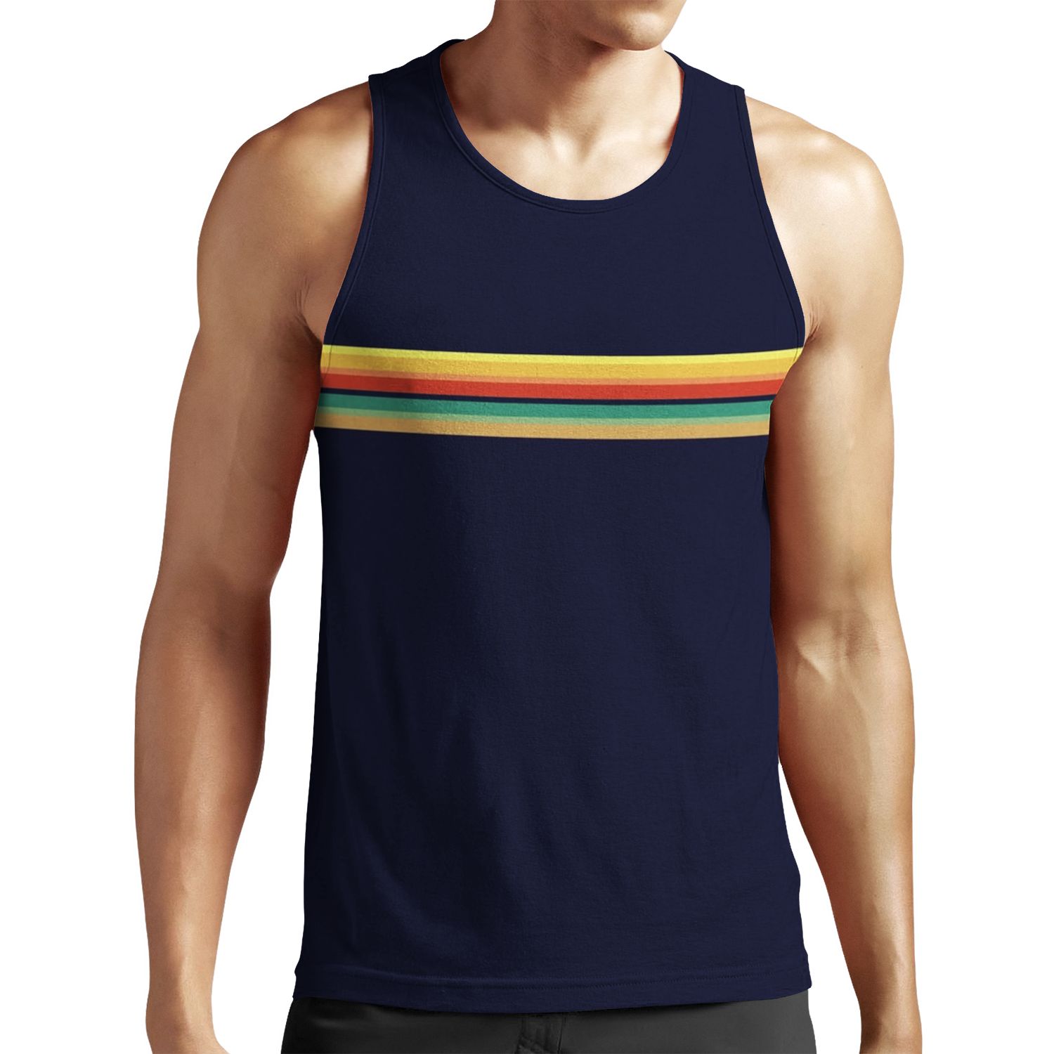Whittaker Rainbow Doctor Shape Thirteen All-over-print Unisex Tank Top All-over-print Unisex Tank Top