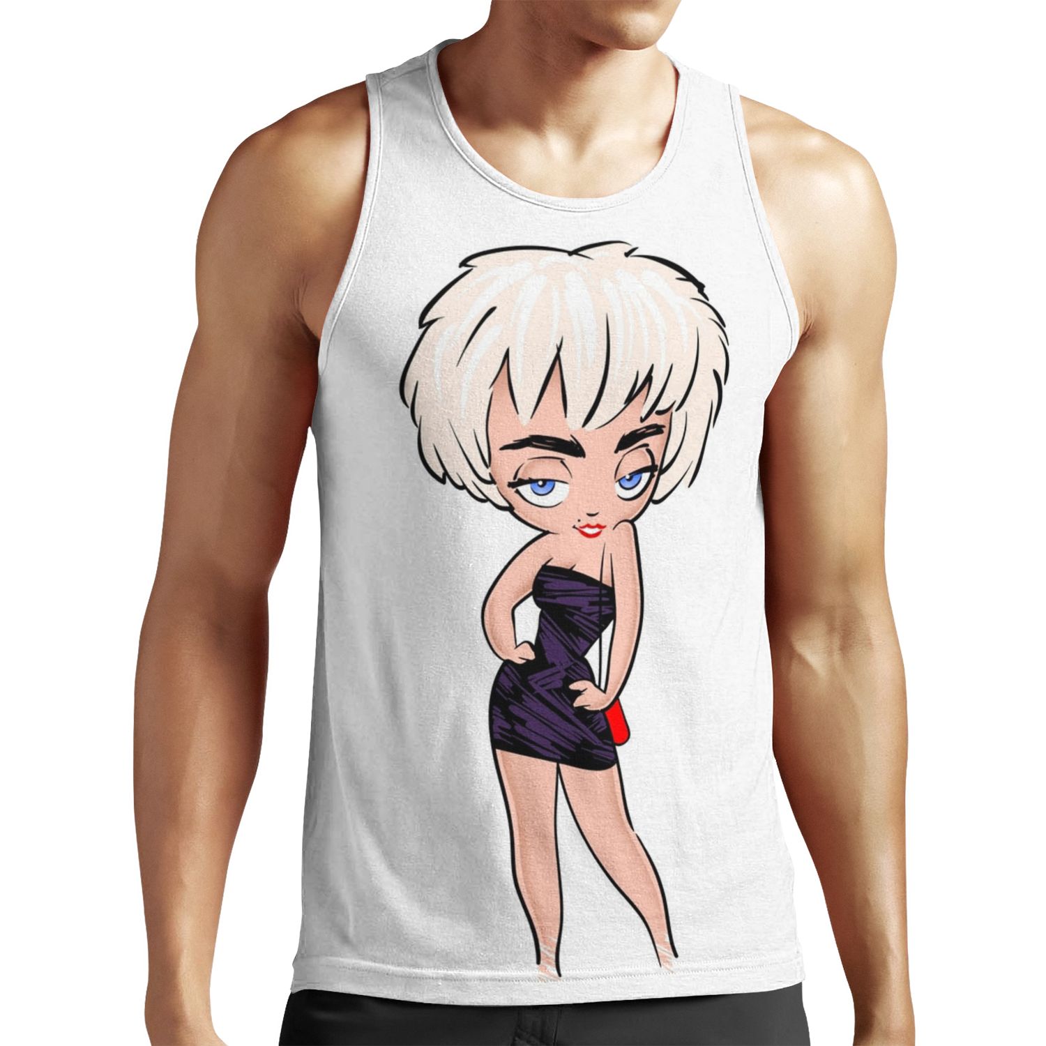 Who S That Girl It S Nikki Finn All-over-print Unisex Tank Top