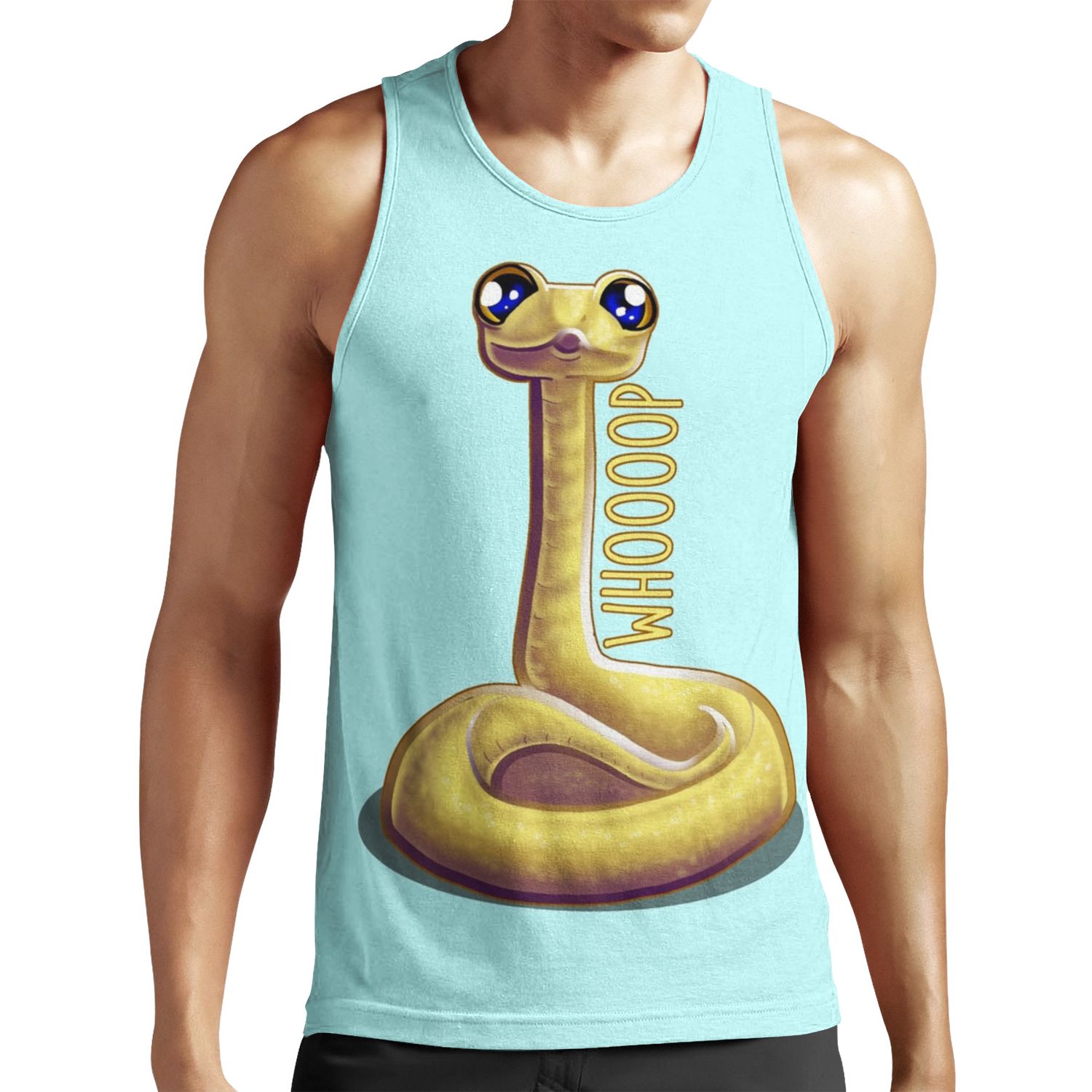 Whooping Snake All-over-print Unisex Tank Top