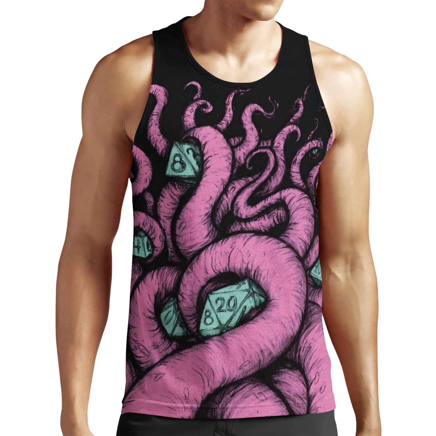 Wife Of Cthulhu All-over-print Unisex Tank Top