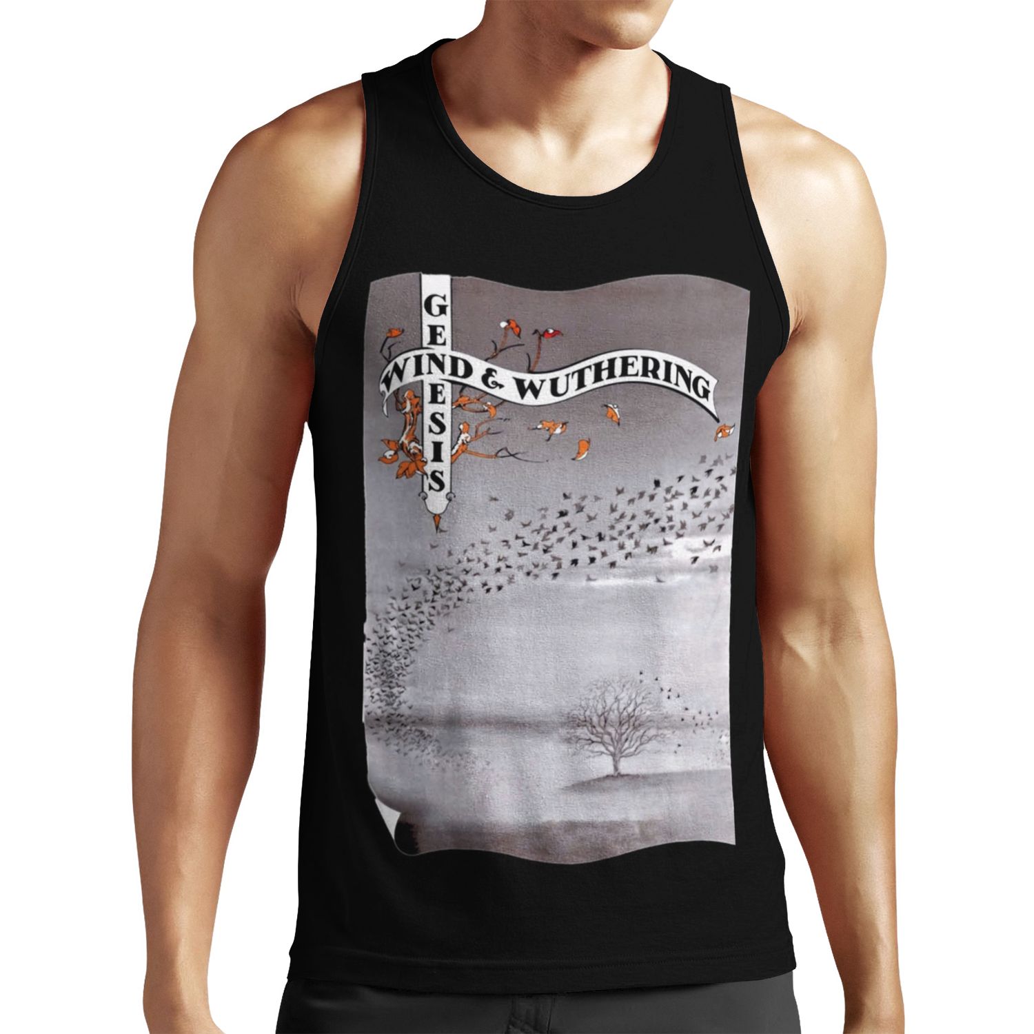 Wind And Wuthering All-over-print Unisex Tank Top