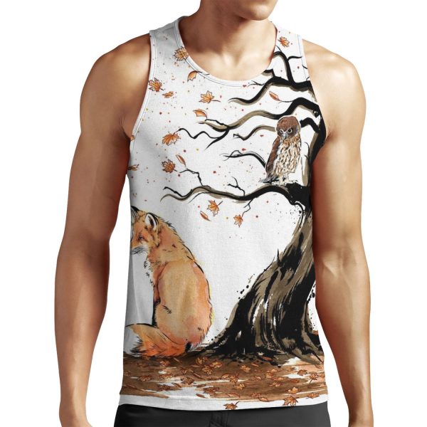 Winds Of Autumn All-over-print Unisex Tank Top