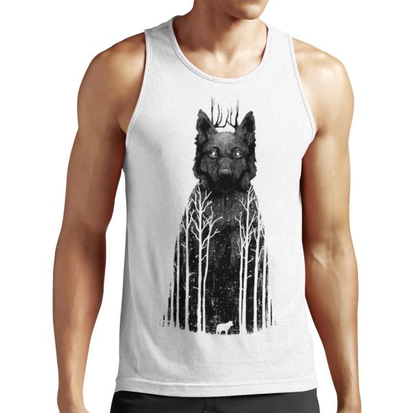 Wolftree All-over-print Unisex Tank Top