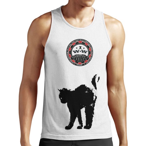 Workers Of The World Sabo Cat All-over-print Unisex Tank Top