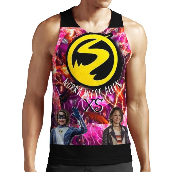 Xs Flash Norra West Allen Speedster All-over-print Unisex Tank Top