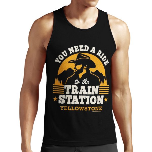 Yellowstone You Need A Ride To The Train Station All-over-print Unisex Tank Top