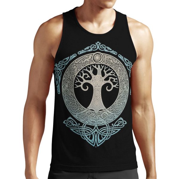 Yggdrasil Tree Of Life All-over-print Unisex Tank Top