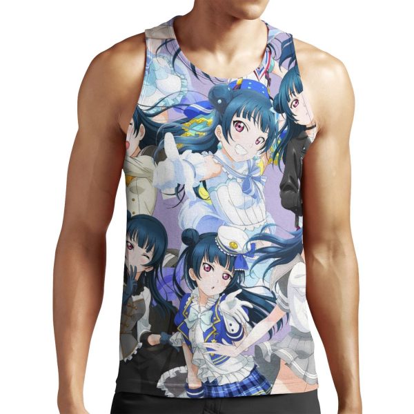 Yohane Everywhere All-over-print Unisex Tank Top