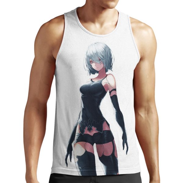 Yorha Type A No 2 All-over-print Unisex Tank Top