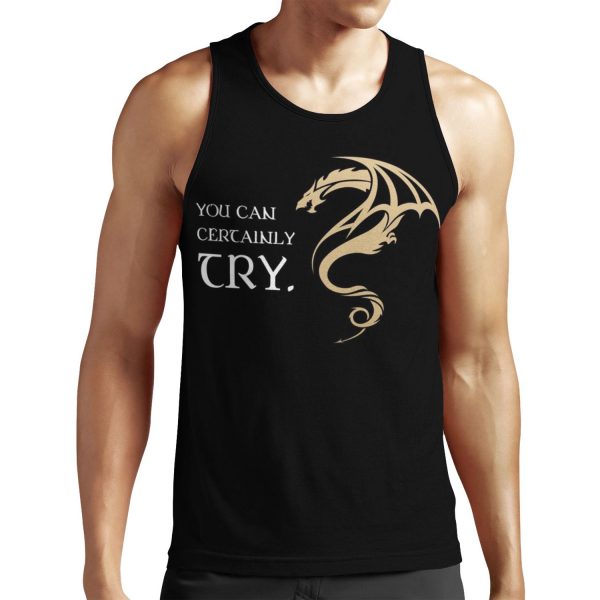 You Can Certainly Try Tabletop Rpg Addict All-over-print Unisex Tank Top