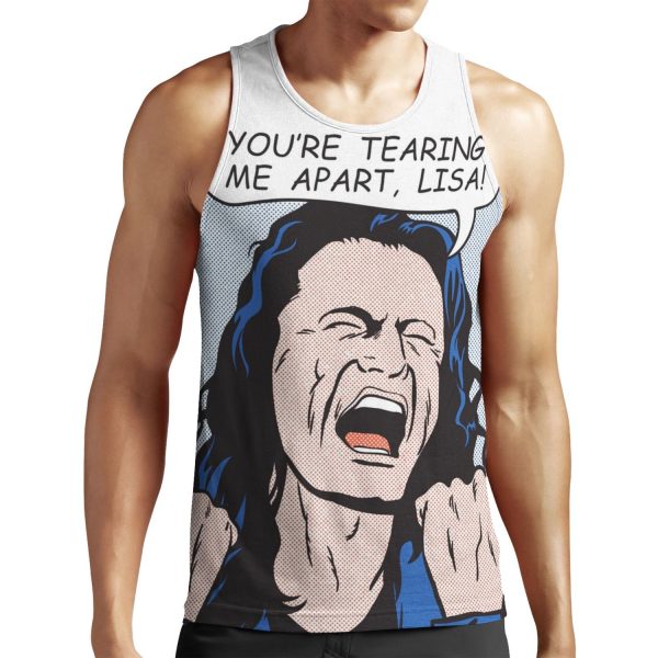 You Re Tearing Me Apart Lisa All-over-print Unisex Tank Top