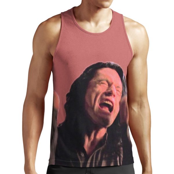 You Re Tearing Me Apart Lisa The Room All-over-print Unisex Tank Top