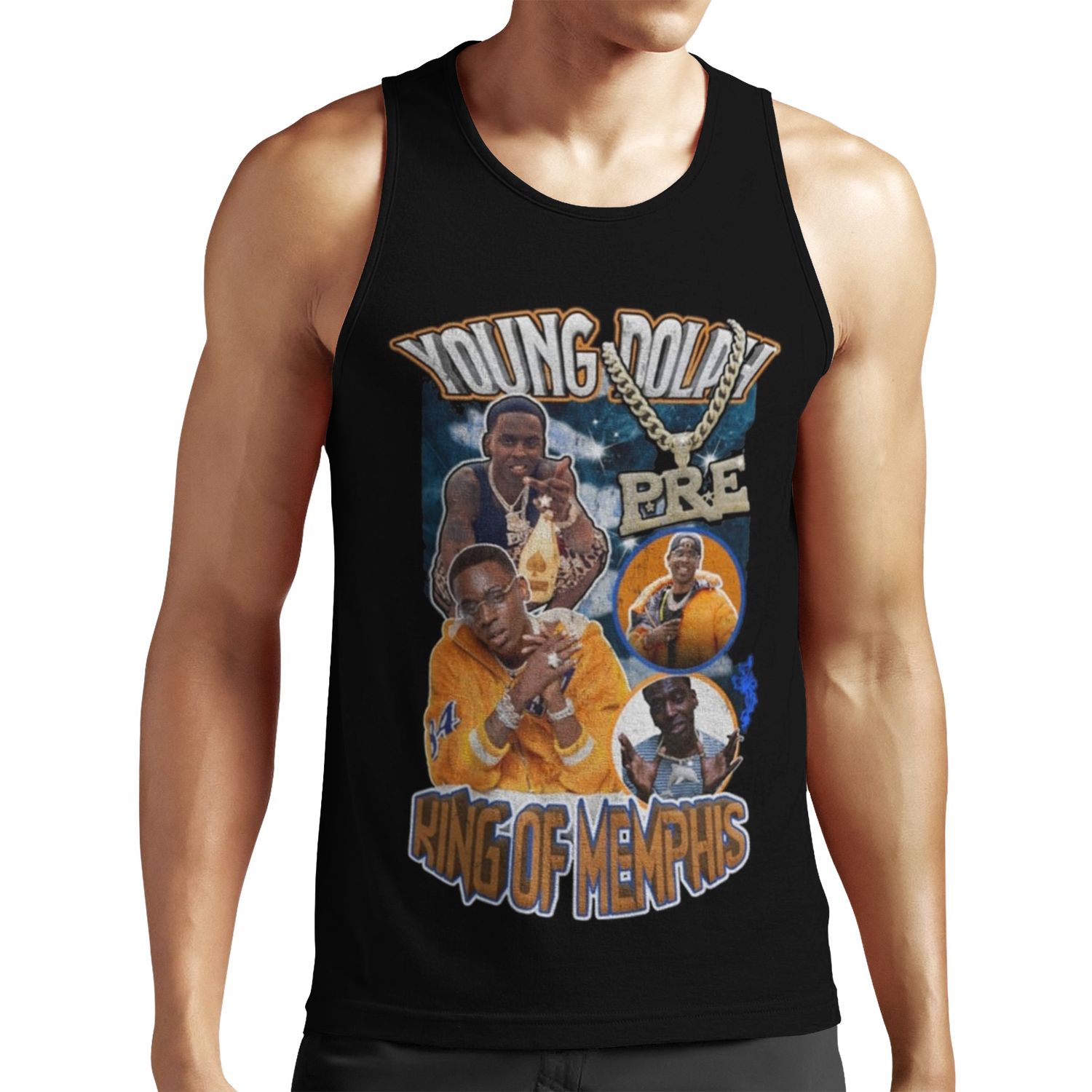Young Dolph Fan Art All-over-print Unisex Tank Top