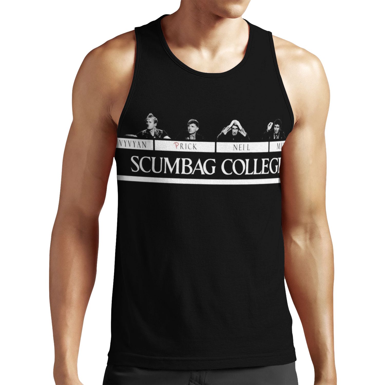 Young Ones Scumbag College 80S Punk All-over-print Unisex Tank Top