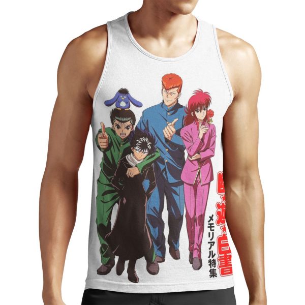 Yu Yu Hakusho 25Th Anniversary All-over-print Unisex Tank Top
