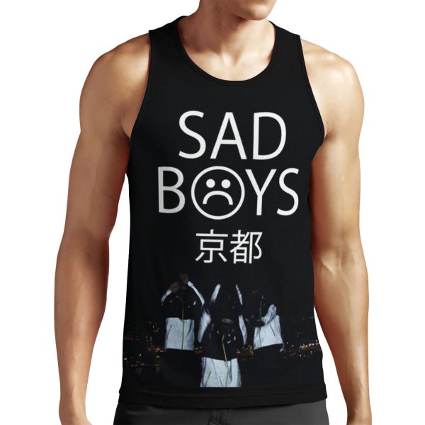 Yung Lean Night Time Tee All-over-print Unisex Tank Top
