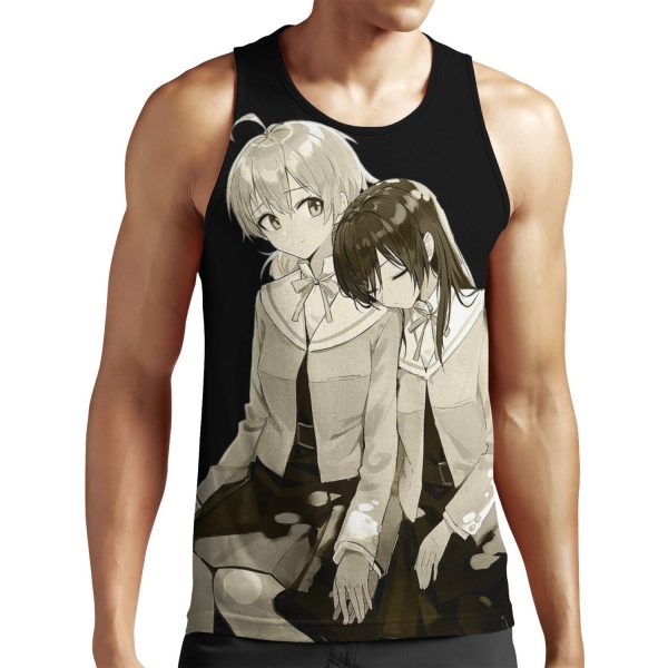 Yuu And Nanami Holding Hands Bloom Into You All-over-print Unisex Tank Top