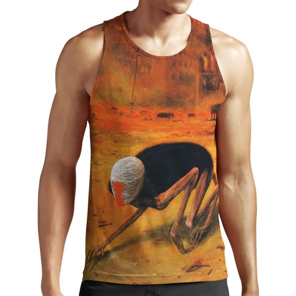 Zdzis%C5%82Aw Beksinski All-over-print Unisex Tank Top