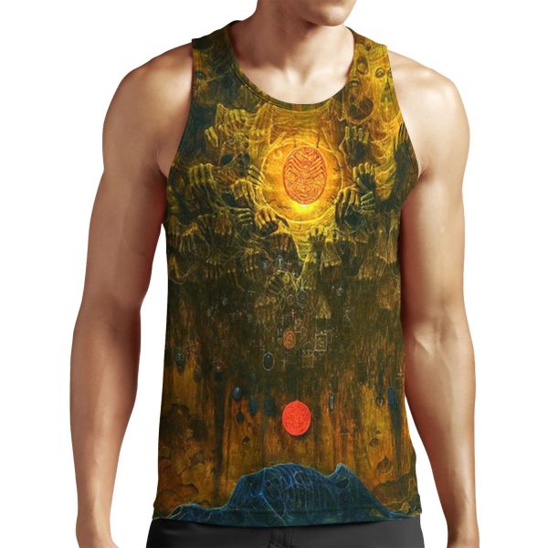 Zdzis%C5%82Aw Beksinski Untitled All-over-print Unisex Tank Top