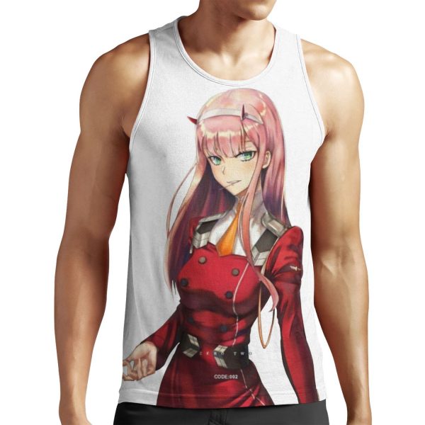 Zero Two All-over-print Unisex Tank Top