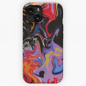 5Sos Youngblood Inspired Marble Effect Pattern iPhone 15 Slim Phone Case Cover