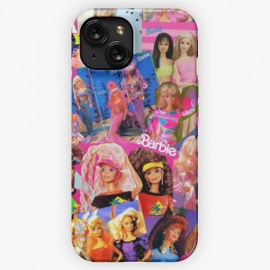 80S Barbie iPhone 15 Slim Phone Case Cover